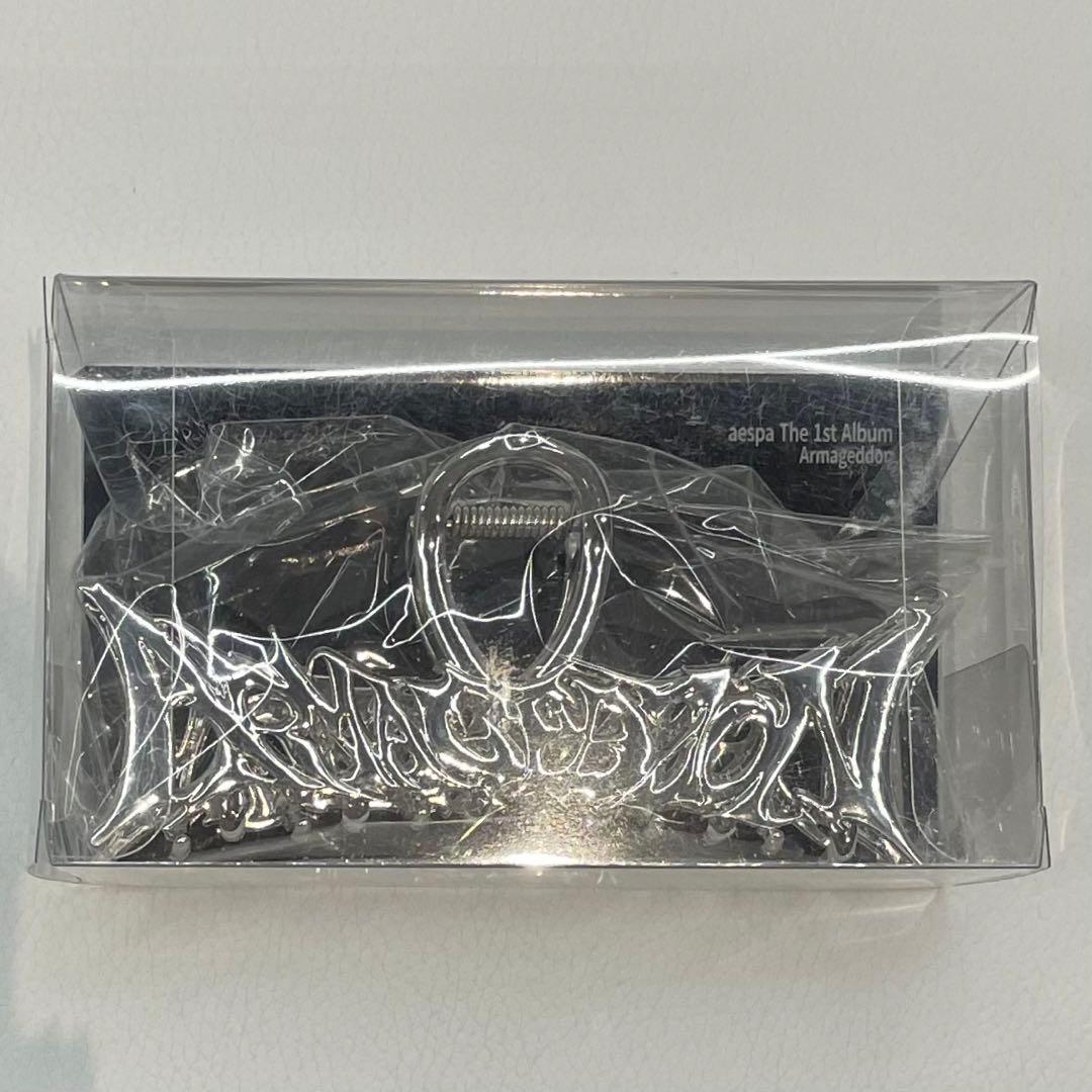 aespa エスパ Armageddon ヘアクリップ トレカ付き ジゼル - メルカリ