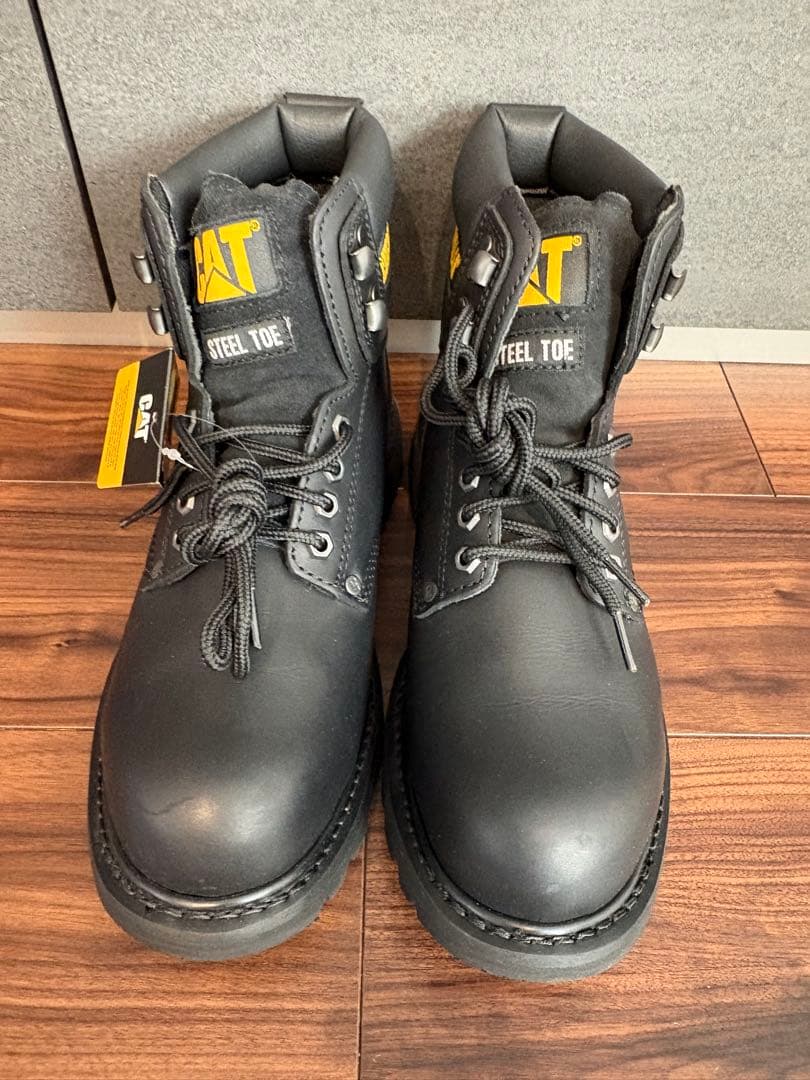【新品未使用・箱付き】Caterpillar 安全靴 26.5cm 黒 アメリカ