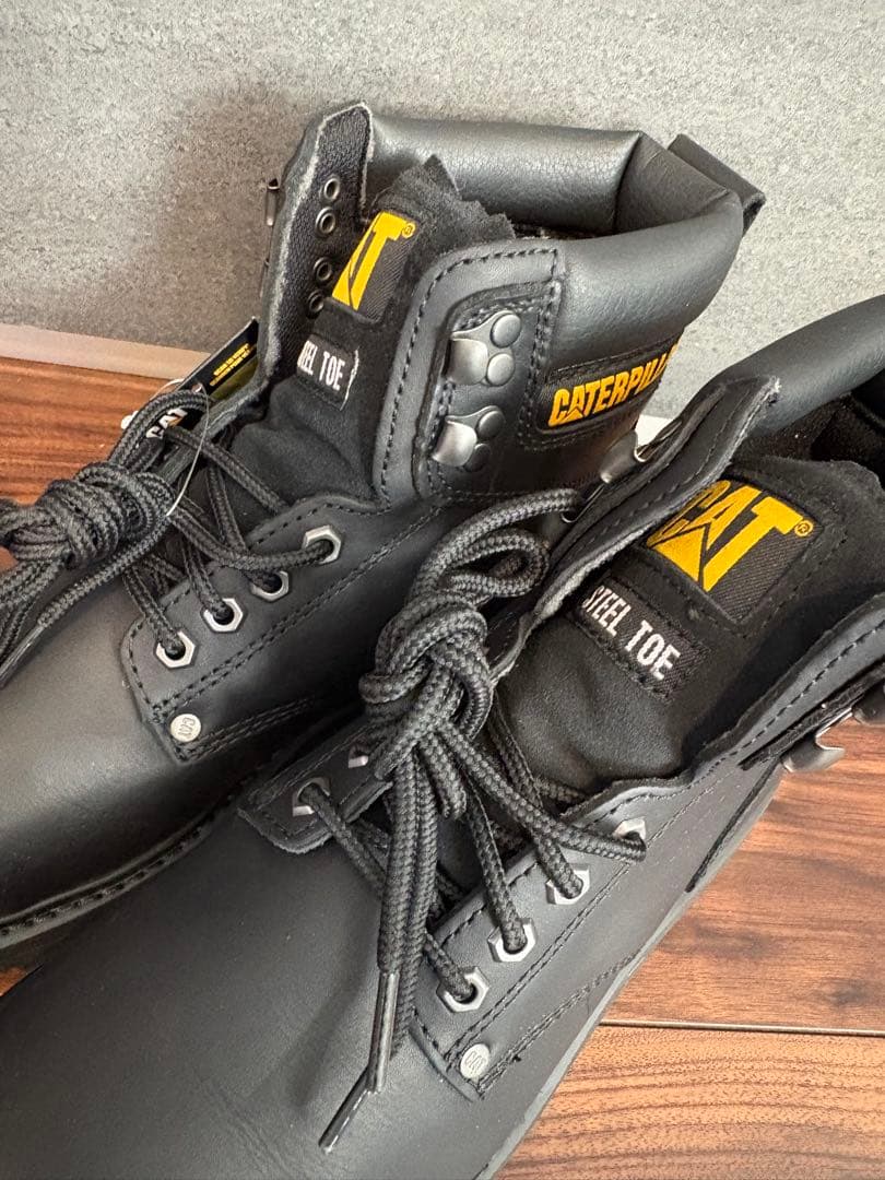 【新品未使用・箱付き】Caterpillar 安全靴 26.5cm 黒 アメリカ
