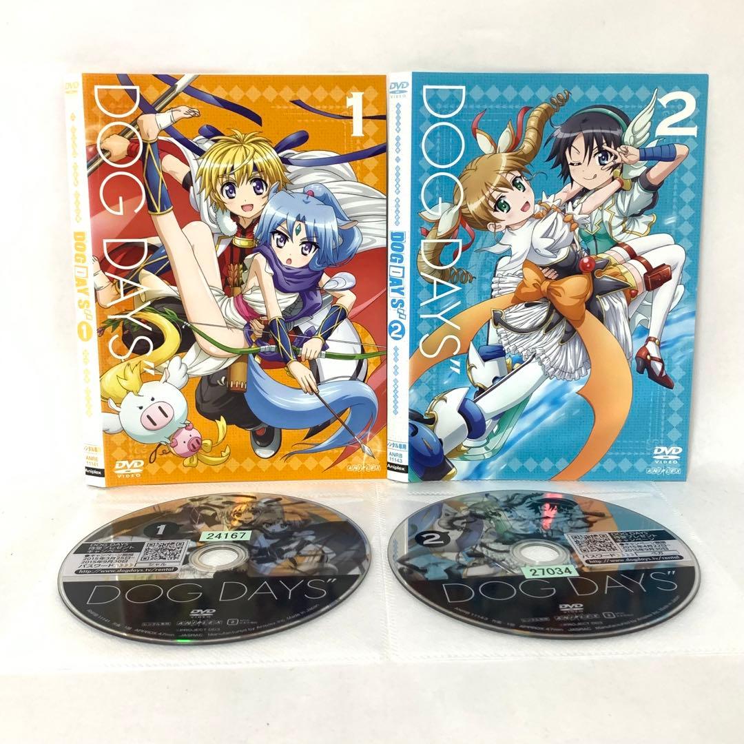 DOG DAYS ドッグデイズ DVD 全巻セット 1期＋2期＋3期 - メルカリ