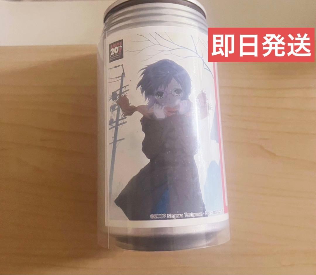 新品】 涼宮ハルヒの消失 オリジナルラベル缶 長門有希 シークレット