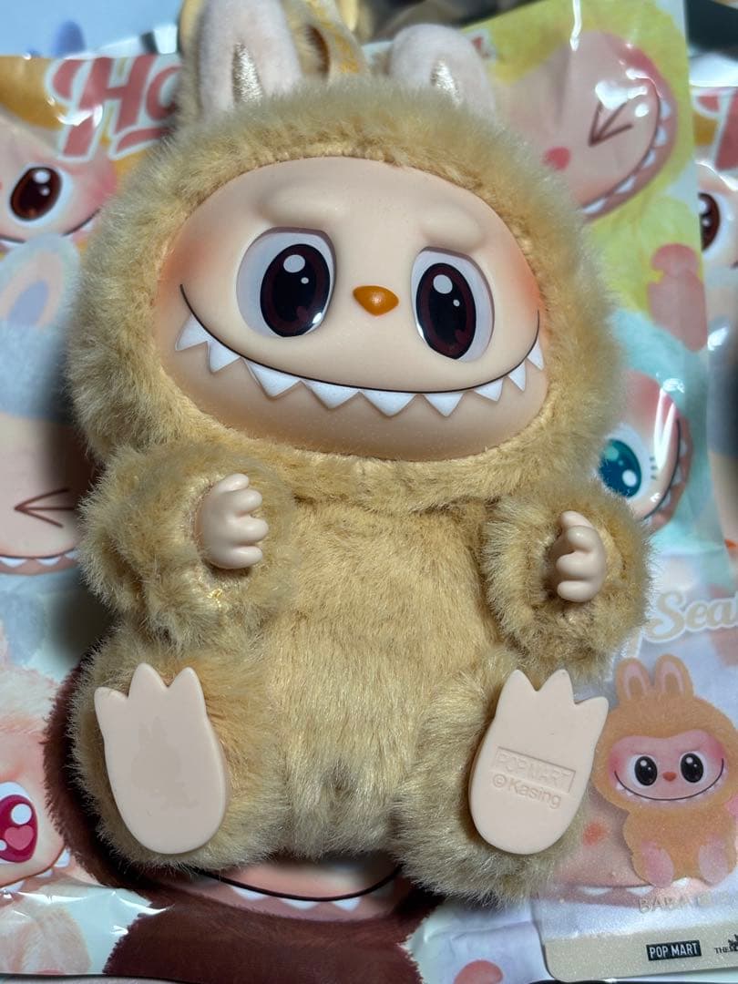 POPMART ラブブLABUBU ぬいぐるみ シークレット 2体セット - メルカリ