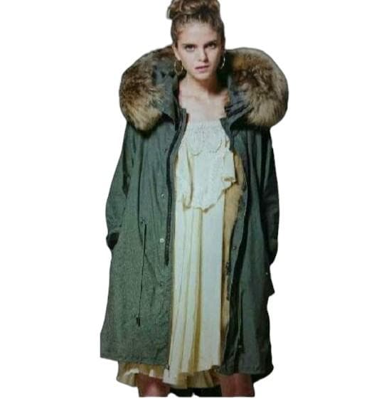 アパルトモン×RERACS フォックスファー ライナー付きモッズコート