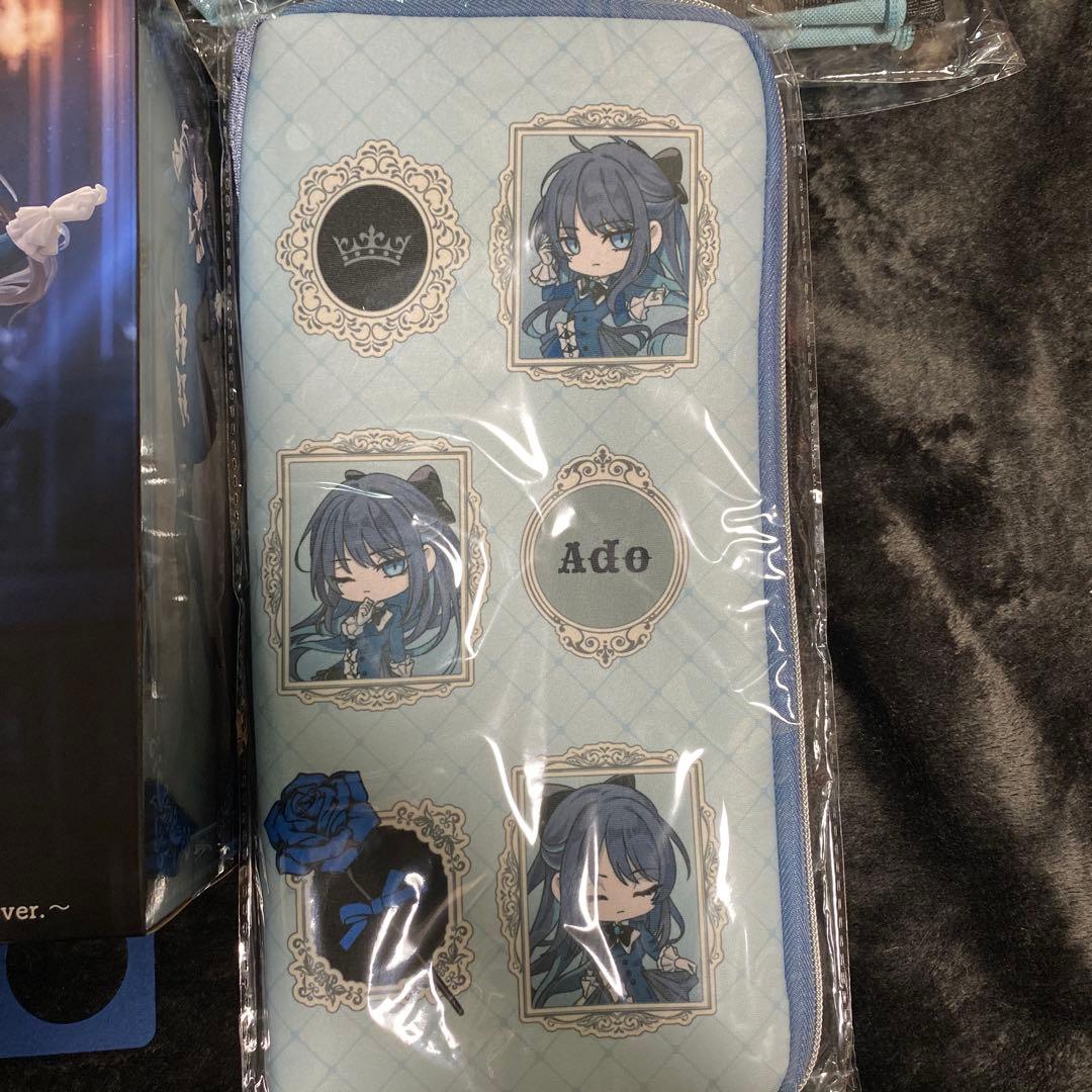 Ado round1限定フィギュア、ペンライトケース、収納box2種コンプセット