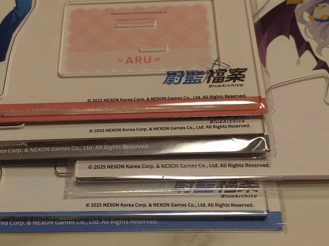 台湾限定】ブルーアーカイブ 1110【全種】アクリルスタンド - メルカリ