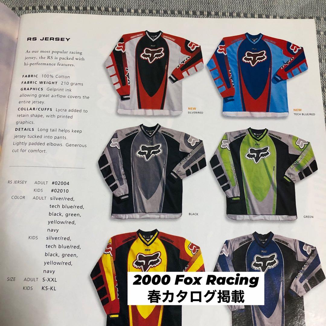 古着 Vintage 2000 Fox Racing モトクロス ジャージ - メルカリ