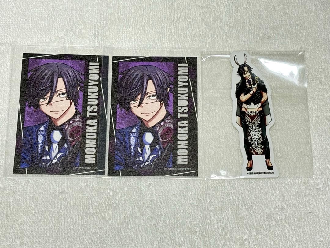 桃源暗鬼 桃華月詠 コミケ C107 缶バッジ ダイカットステッカー - メルカリ