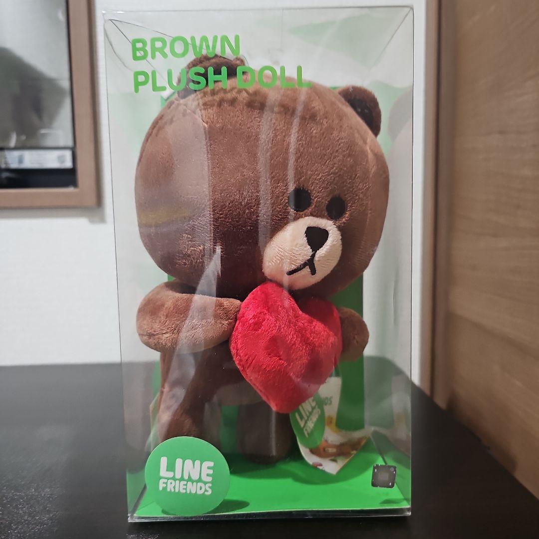 LINE FRIENDS BROWN ぬいぐるみ 新品 箱傷あり 25cm LINE FRIENDS BROWN Puppet Plush – LINE FRIENDS_US