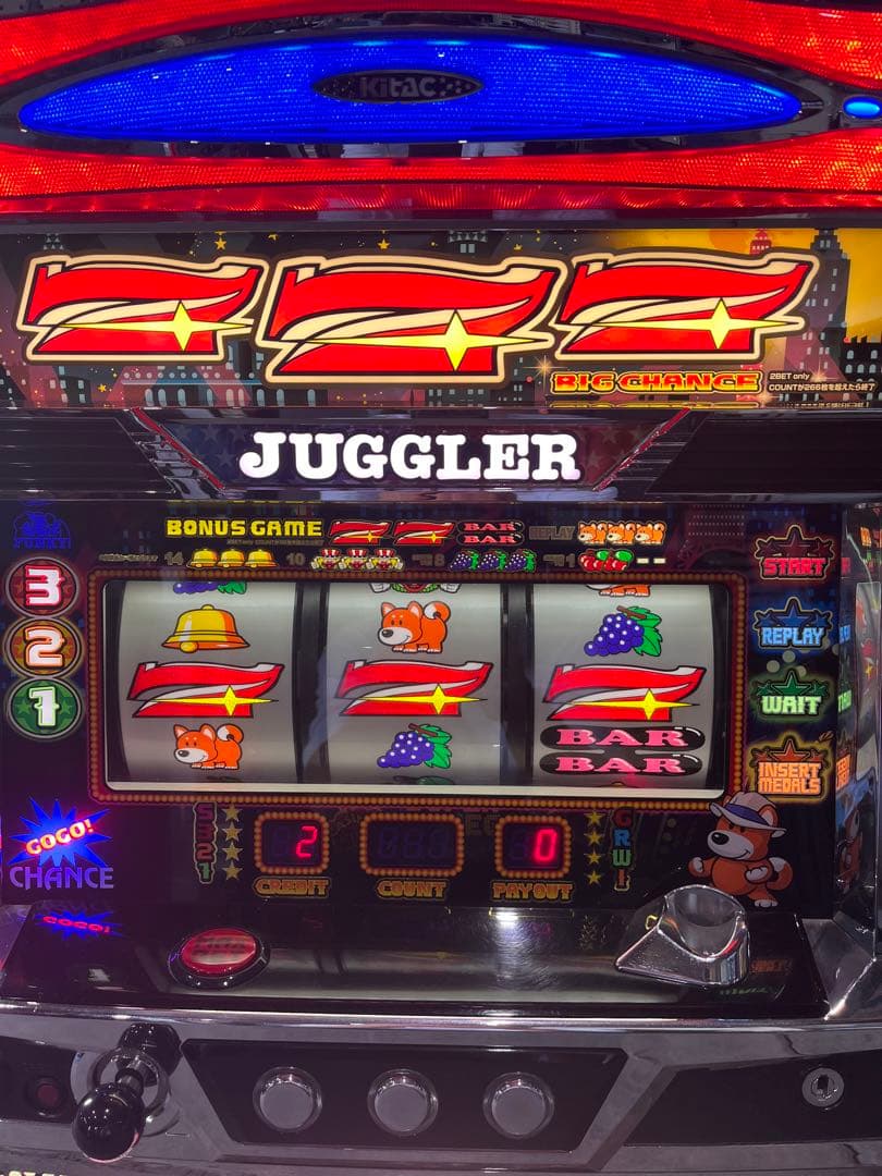 パチスロ実機 ファンキージャグラー2 実機 - メルカリ