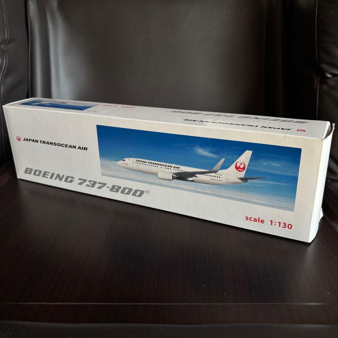 BOEING 737-800 日本トランスオーシャン航空 1:130 JTA 1/130 JTA 737-800 さくらジンベエ スナップインモデル: JAL