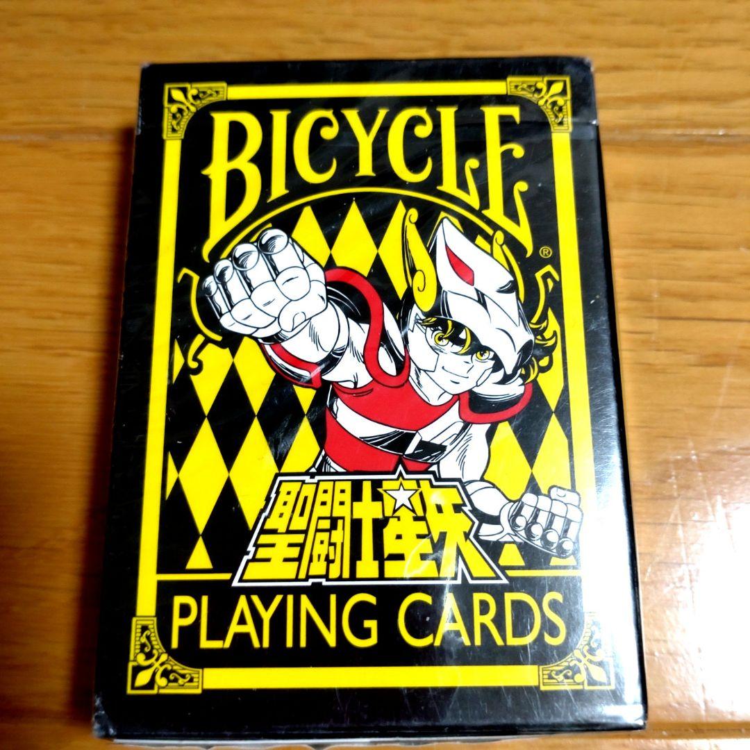 廃盤レア】聖闘士星矢 バイスクル バイシクル トランプ - メルカリ