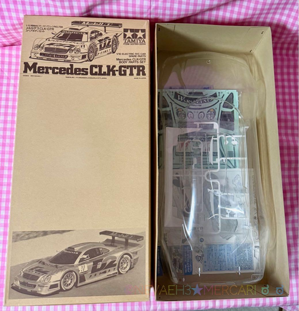 タミヤ★Mercedes／メルセデス CLK-GTR スペアボディセット1/10 タミヤ 電動RCカーシリーズ 1/10RC 1997 メルセデス・ベンツ CLK-GTR