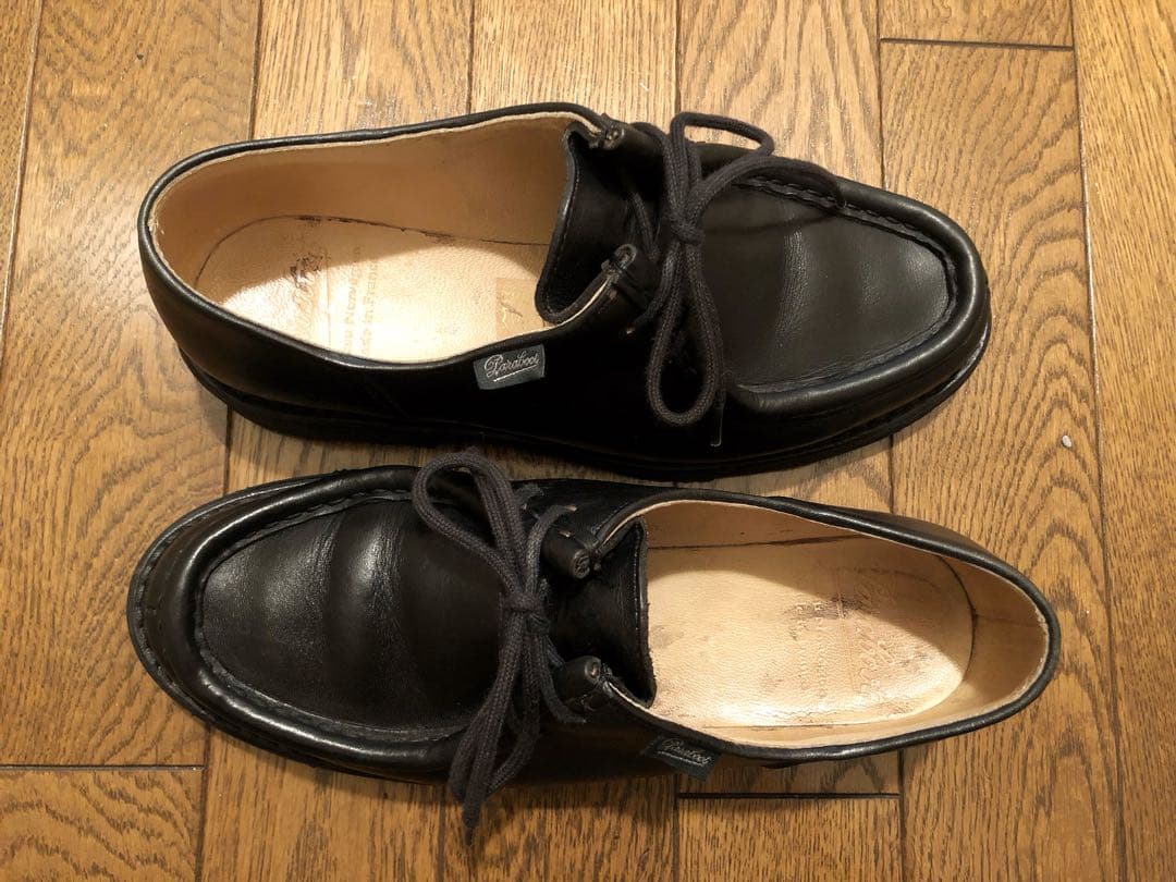 Paraboot ミカエル サイズ4H Noir 黒 パラブーツ MICHAEL - メルカリ