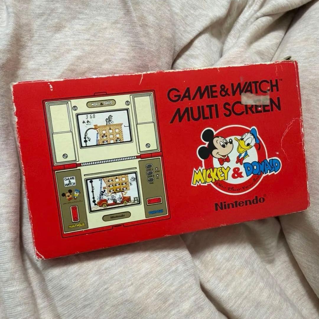 GAME & WATCH MULTI SCREEN ミッキー&ドナルド 第21作】 DM-53 ミッキー&ドナルド - どこでもGAME&WATCH ～ゲーム