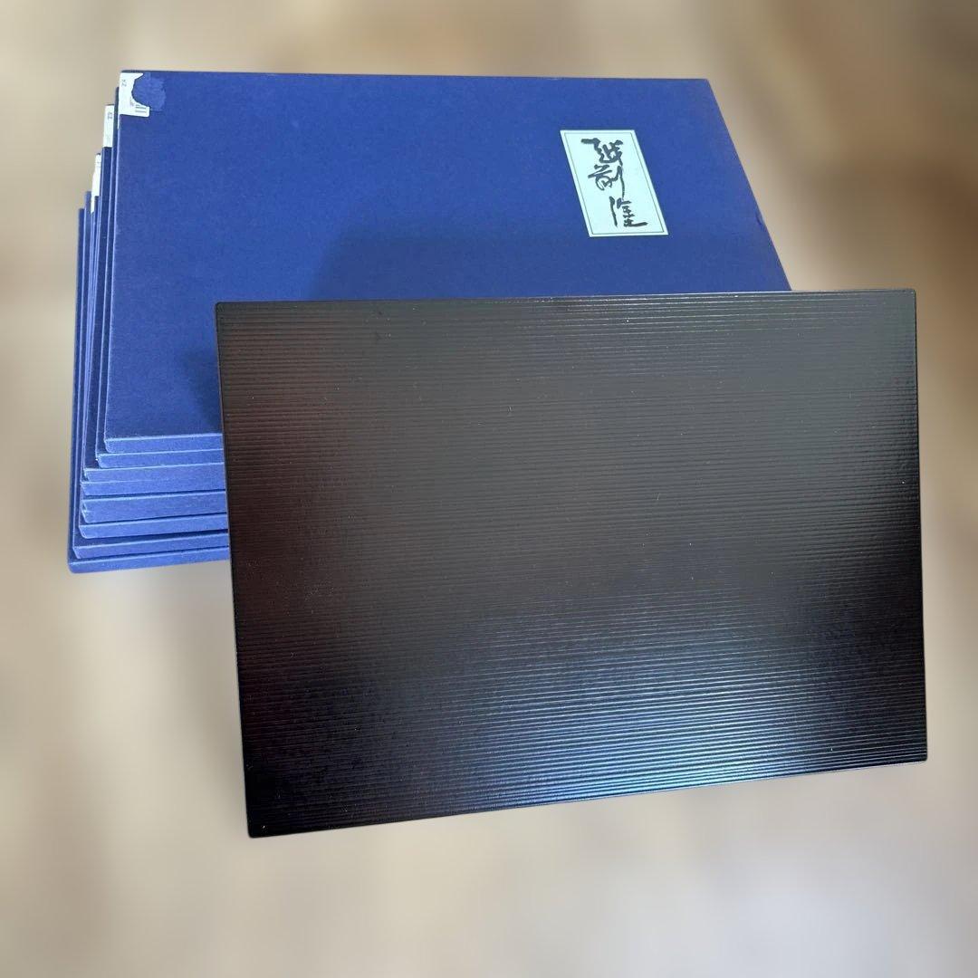 越前塗りトレー10枚（ウレタン漆器）食卓御膳 - メルカリ