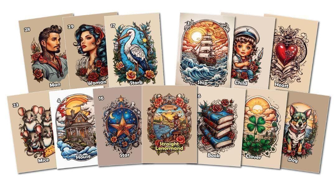 正規品ルノルマンカード】レトロキュート✨初期コンピュータ