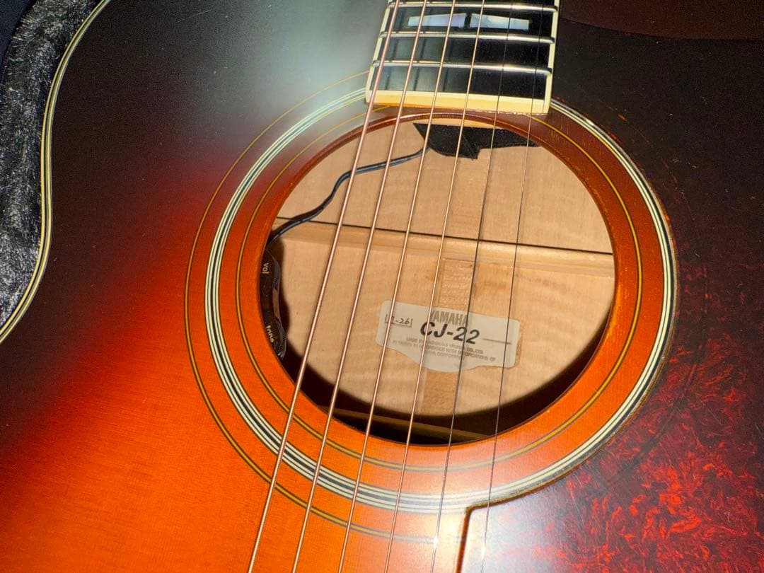 YAMAHA CJ-22 アコースティックギター サンバースト ヤマハ - メルカリ