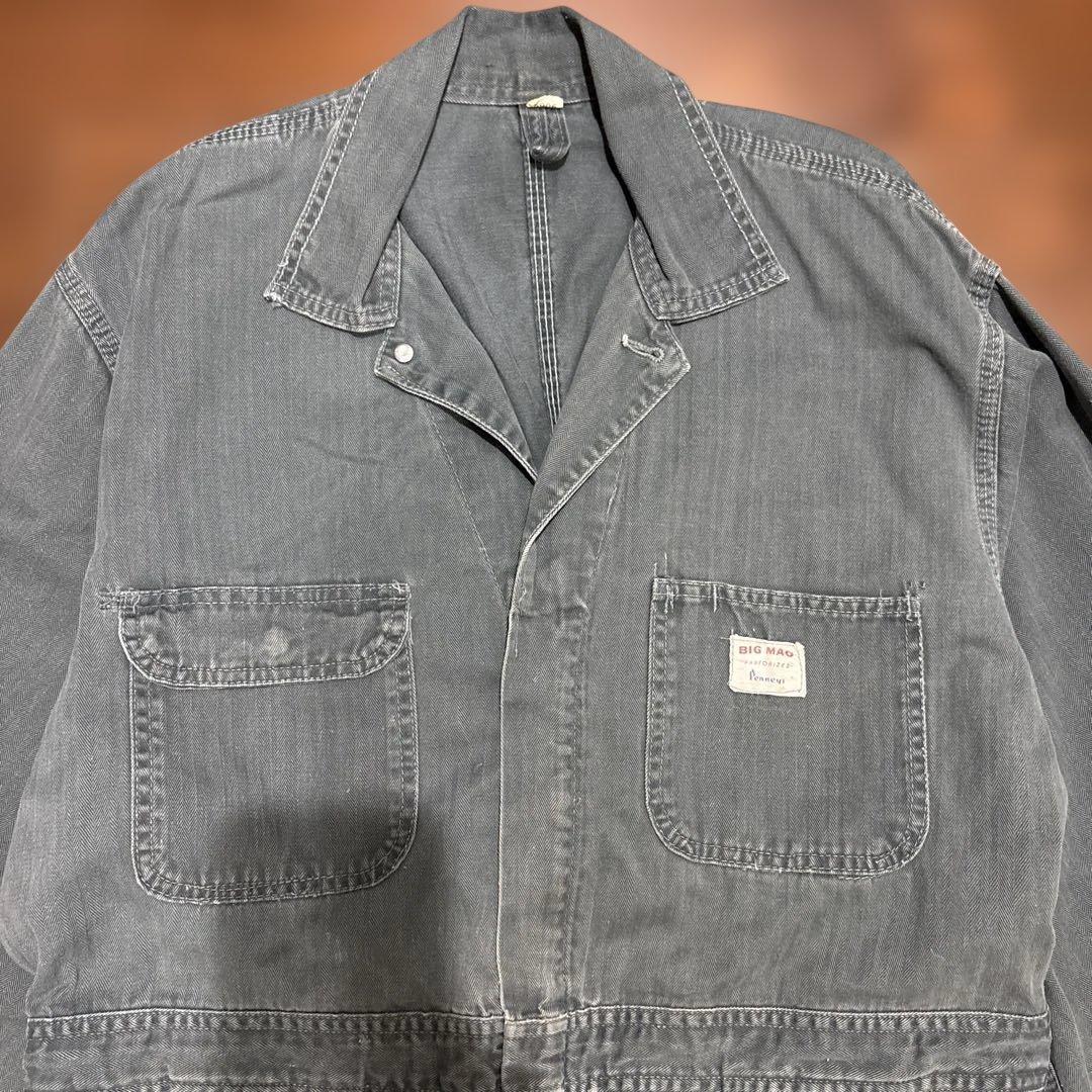 60s BIG MAC ツナギ ヘリンボーン HBT オールインワン ビンテージ