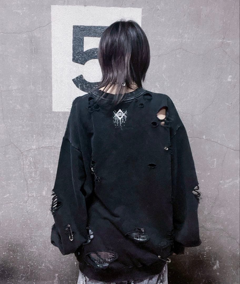 REFLEM/レフレム スカルプリントダメージPO/プルオーバースウェット