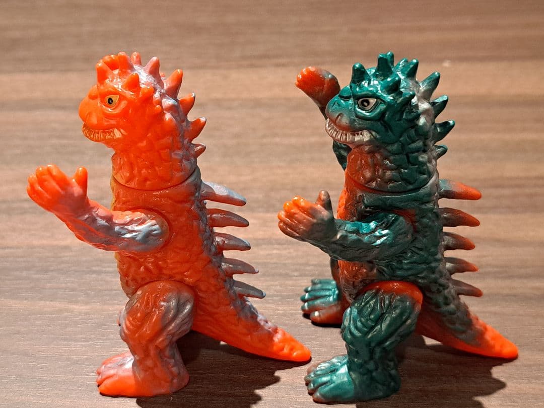 バラン2体セット ゴジラブルマァク伝説 HMV限定カラー ミニ ソフビ