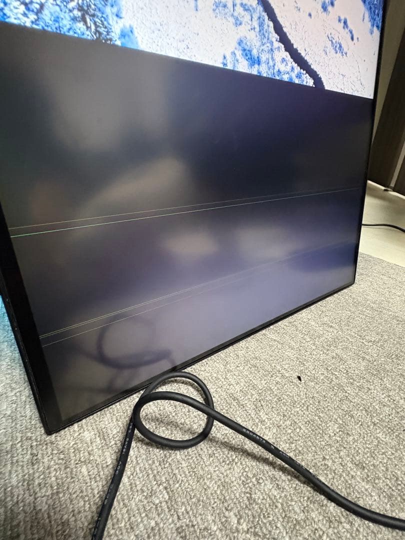 ジャンク】LG 4k ゲーミングモニター 120hz