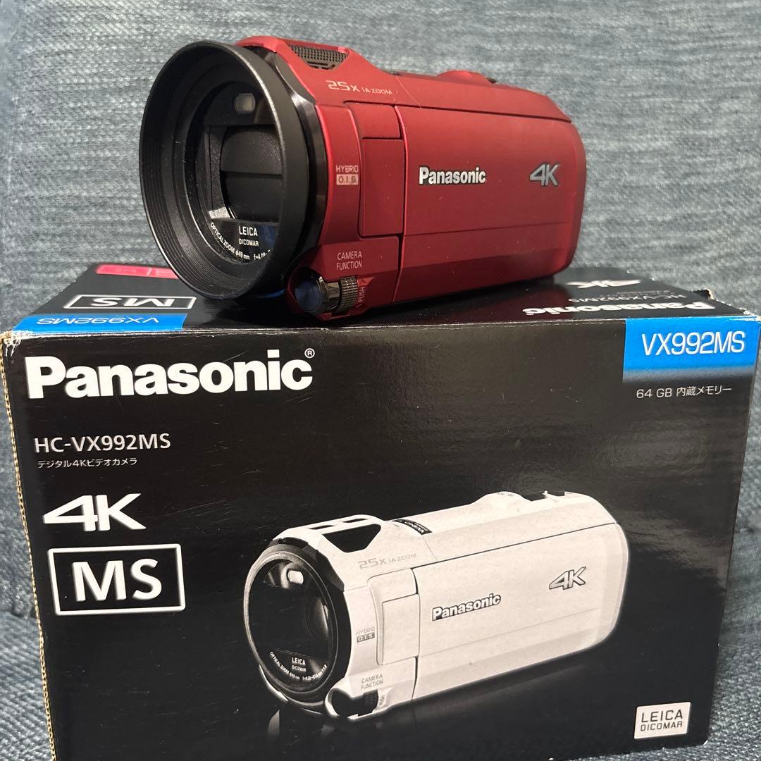Panasonic デジタル4Kビデオカメラ HC-VX992MS 概要 デジタル4Kビデオカメラ HC-VX992MS | デジタルビデオカメラ