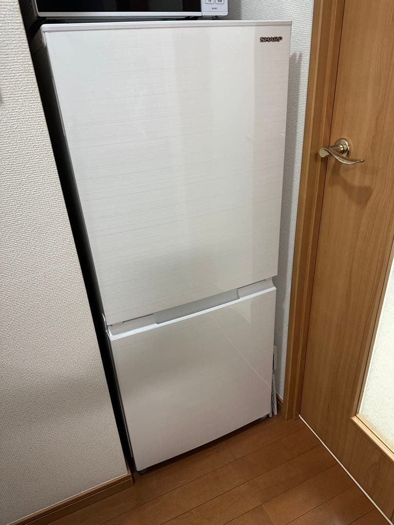 シャープ SHARP 冷蔵庫 SJ-D15H（152L） 冷蔵庫 グレー系 SJ-D15H-H [152L /2ドア /右開き/左開き付け替え