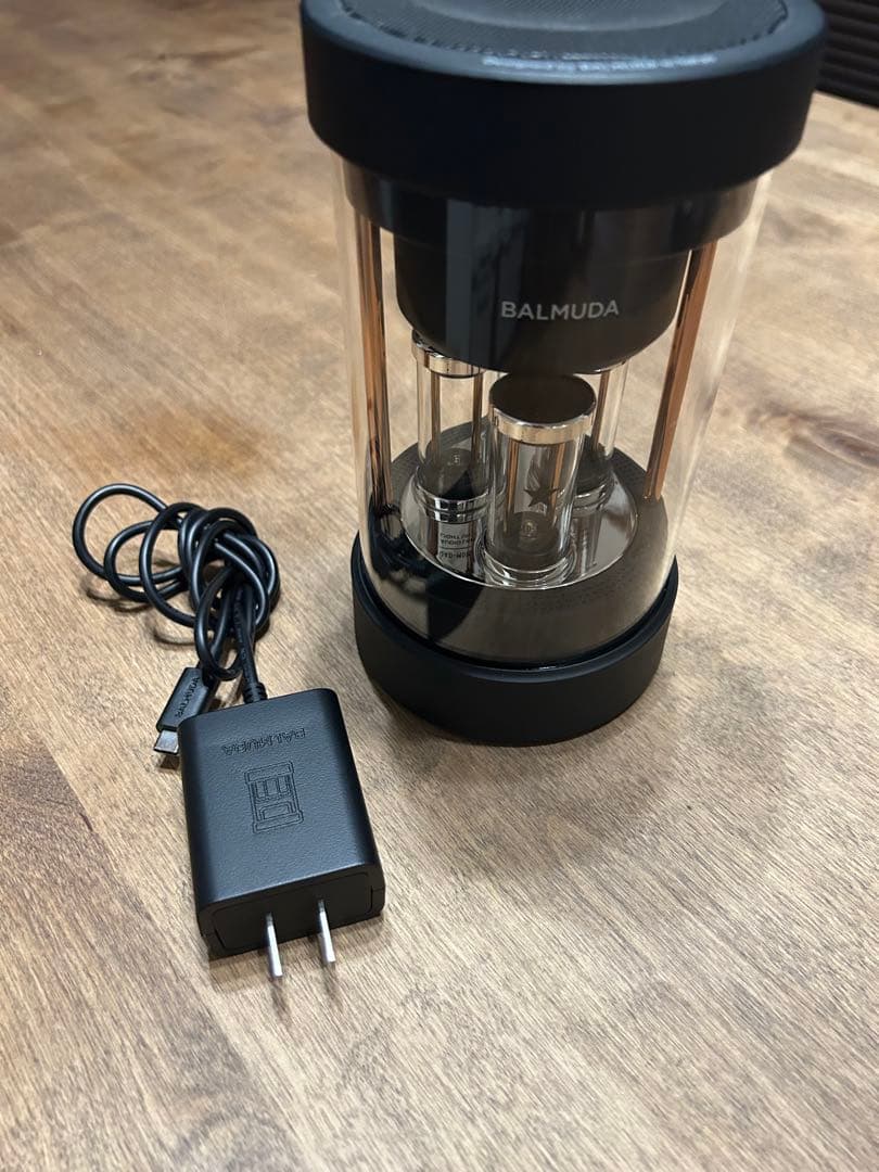 BALMUDA Bluetoothスピーカー M01A-BK バルミューダ ワイヤレススピーカー ブラック M01A-BK: パソコン周辺