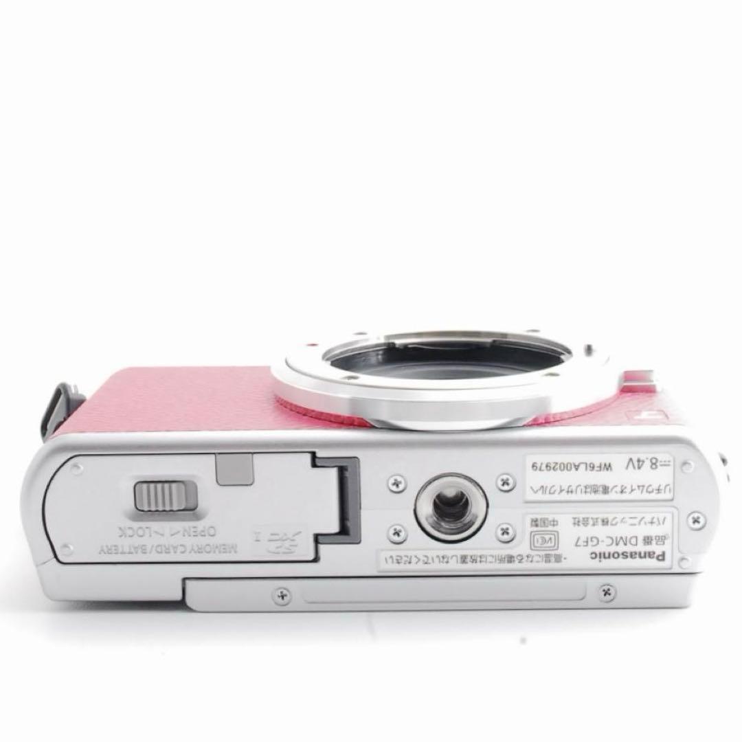 美品✨パナソニック LUMIX GF7✨高性能ミラーレス一眼✨WiFi転送