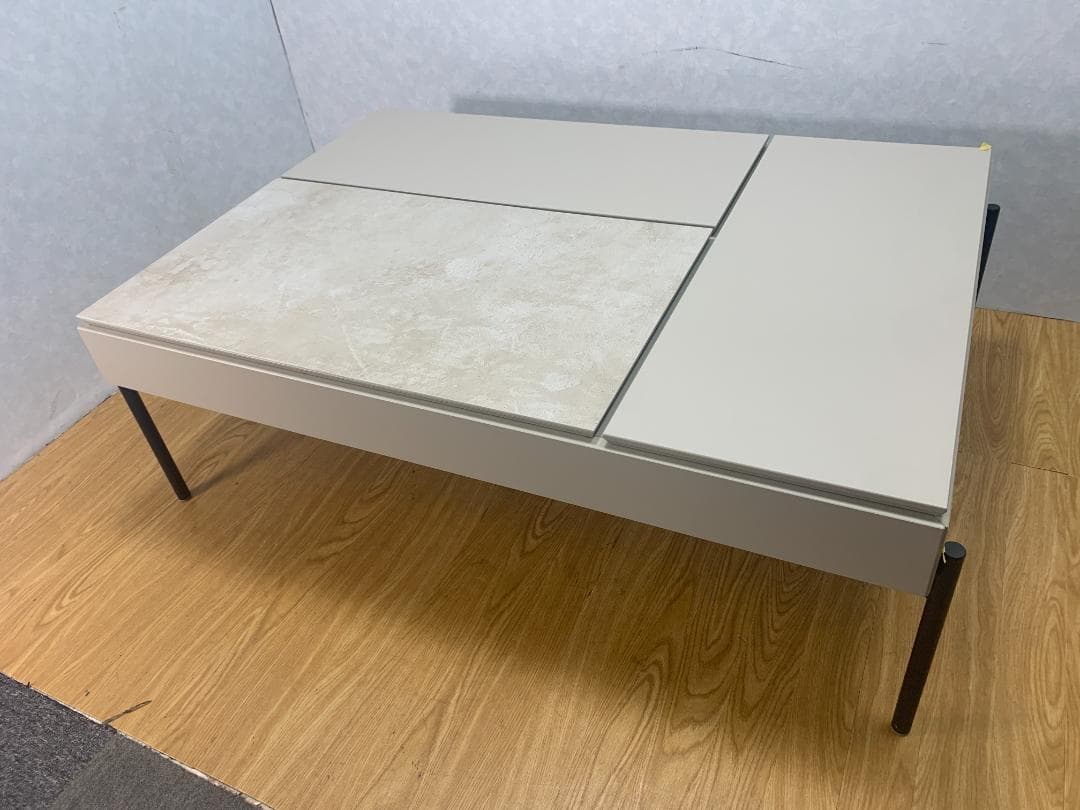 K☆132 ボーコンセプト Chiva コーヒーテーブル アッシュセラミック Chiva コーヒーテーブル （収納スペース付き） | coffee table | Chiva