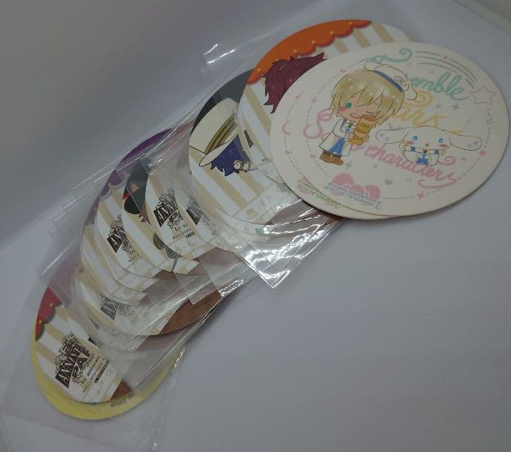 あんスタ ALKALOID×docomo B賞缶バッジセット&他グッズまとめ売り