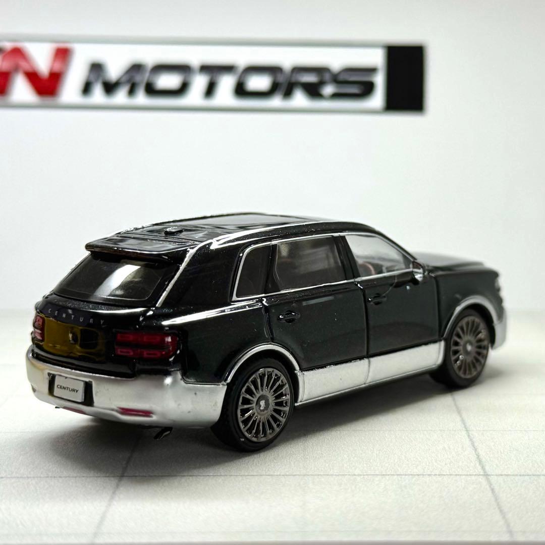 激レア】トヨタ センチュリークロス1/64ミニカー ブラック/シルバー