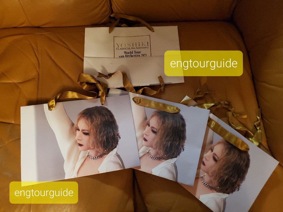 YOSHIKI Classical 2023 REQUIEM VIPグッズセット - ミュージシャン卸売り