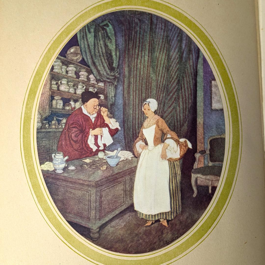 1915初版☆エドマンド・デュラックPicture-Book赤十字イラスト20枚