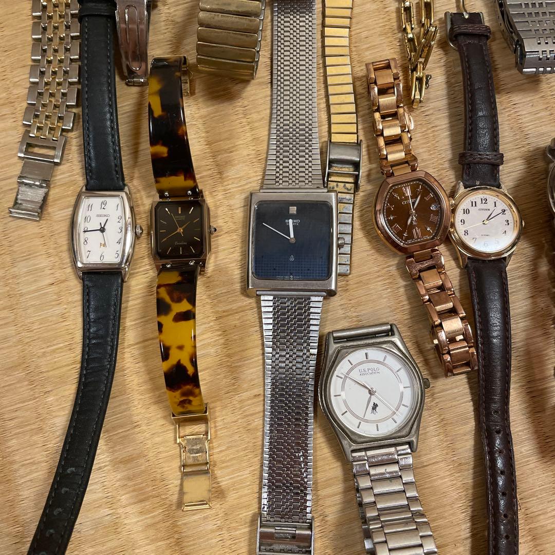 腕時計 まとめ売り ジャンク品 CITIZEN SEIKO他いろいろ 21 点