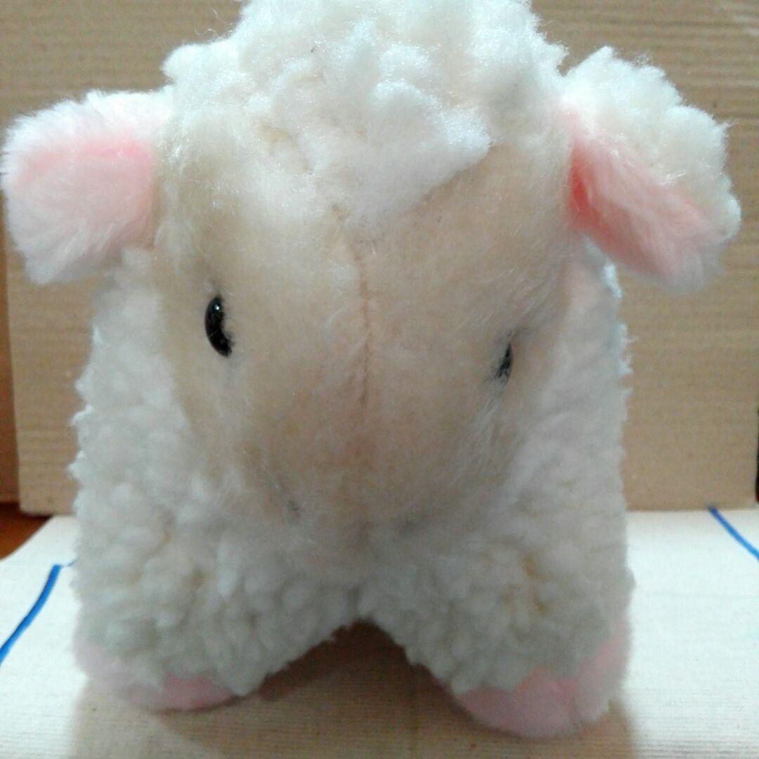 昭和レトロ 創美社 ひつじ ぬいぐるみ 中古品 - メルカリ