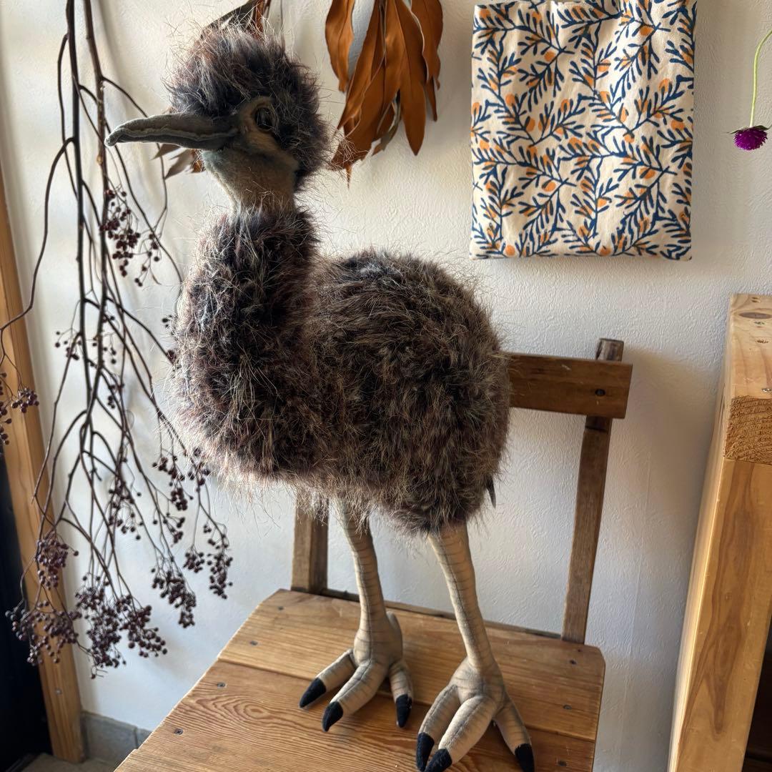 希少 HANSA エミュー ぬいぐるみリアルアニマル 楽天市場】HANSA 2676 エミュー130 全長：130cm EMU BH2676 ぬいぐるみ