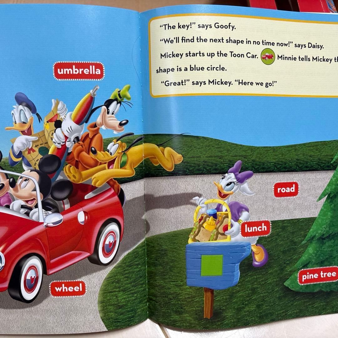 ディズニー英語タッチペンと絵本10冊 - メルカリ