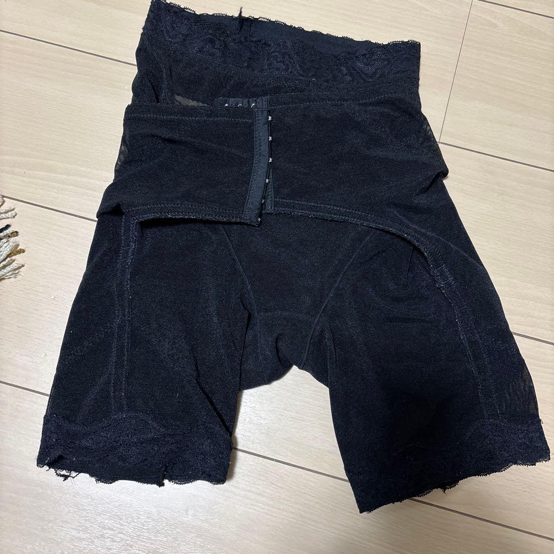 magical sherry黒い骨盤ガードル Mサイズ レース付き - メルカリ