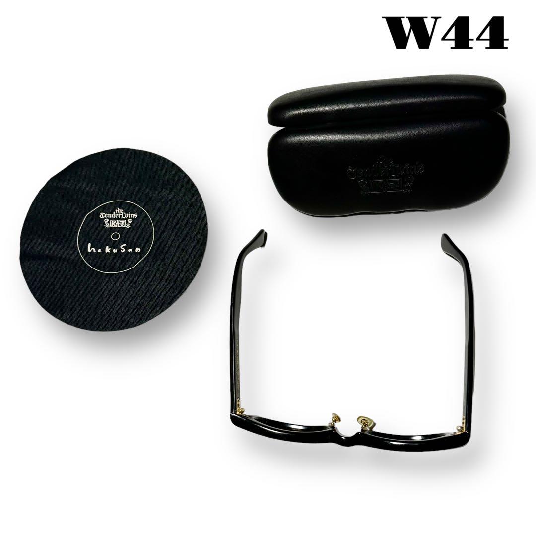 ☆限定出品☆ TENDERLOIN 白山眼鏡 インザウィンド ブラック ゴールド