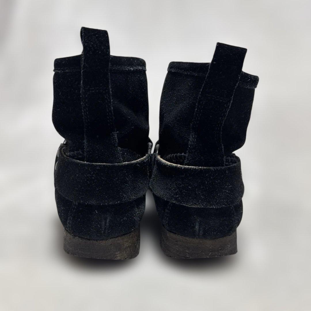 NUMBER (N)INE【40】スエード リング ハーネスブーツ 黒 - メルカリ