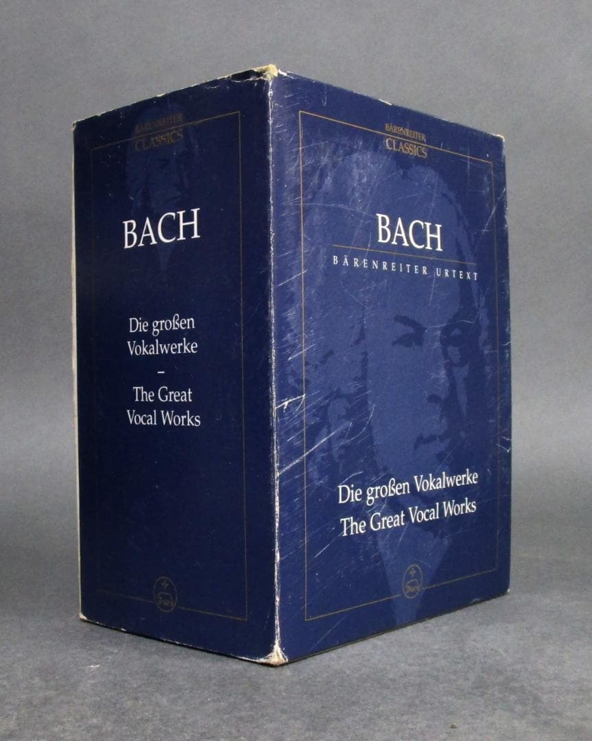 輸入楽譜本［バッハ BACH］ボーカル作品集 全3巻 バッハ／8つの小前奏曲とフーガ BWV 553-560《輸入オルガン楽譜