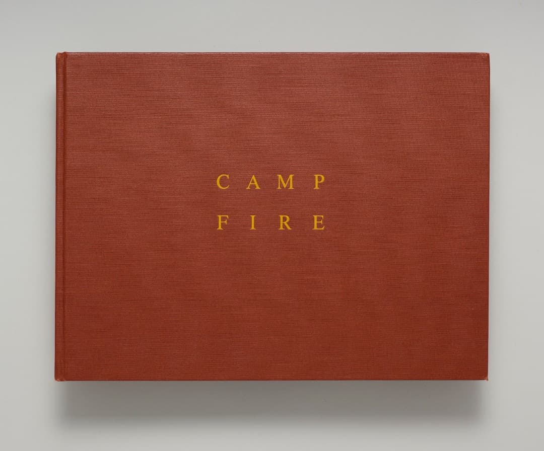 Hamish Fulton CAMP FIRE ハミッシュフルトン作品集1985 Camp fire by Hamish Fulton: ottimo Brossura (1985) prima edizione