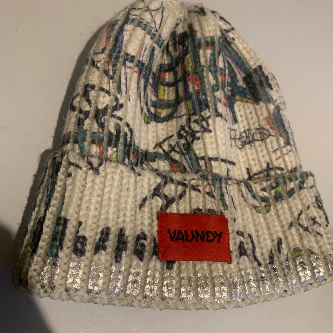 新品　VAUNDY グラフィティ ビーニー Vaundy ビーニー FUSION ニット帽 帽子 - メルカリ
