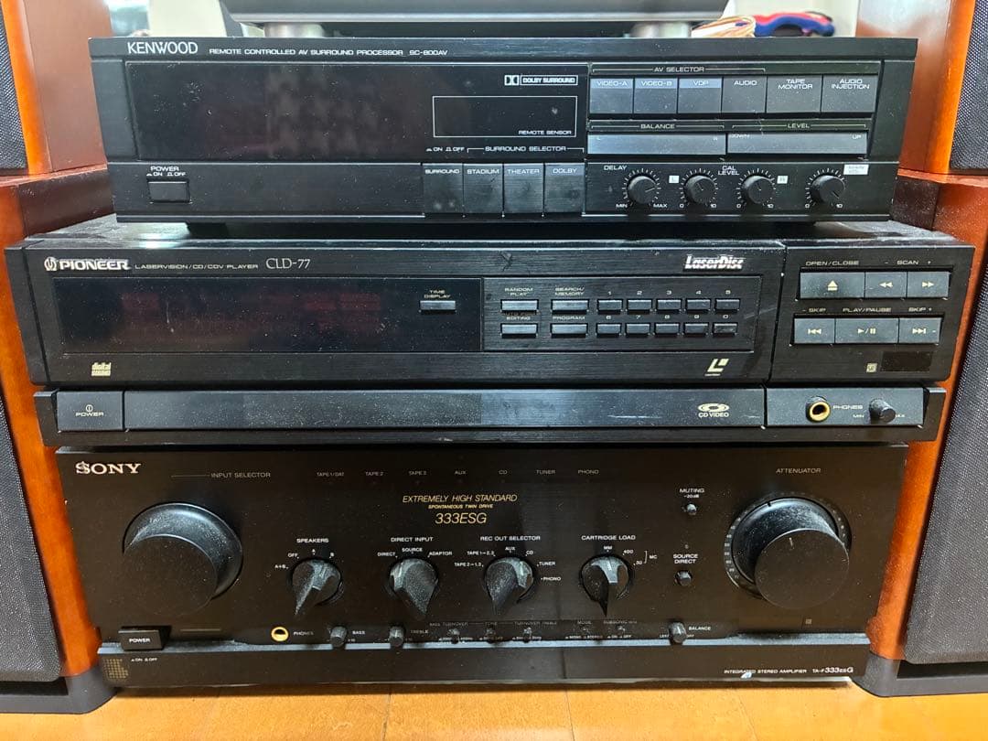 Sony 333ESG コンポセット - メルカリ