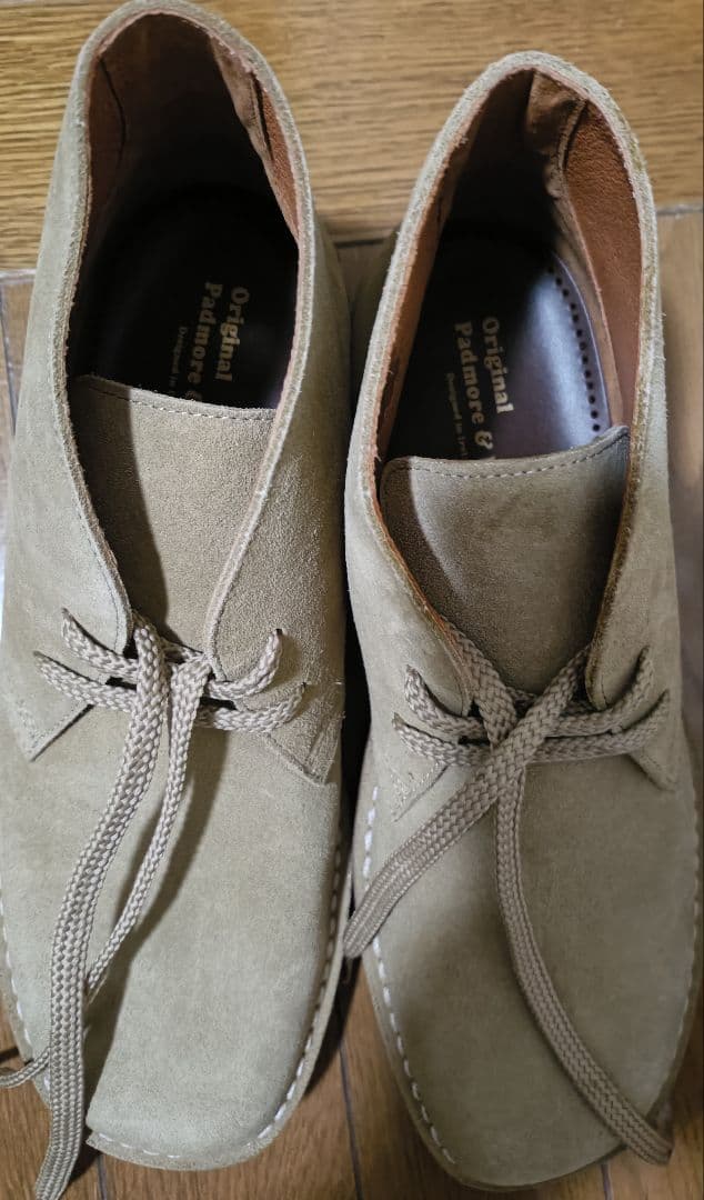 Padmore&Barnes Chukkaboot 24.5cm　ポルトガル製