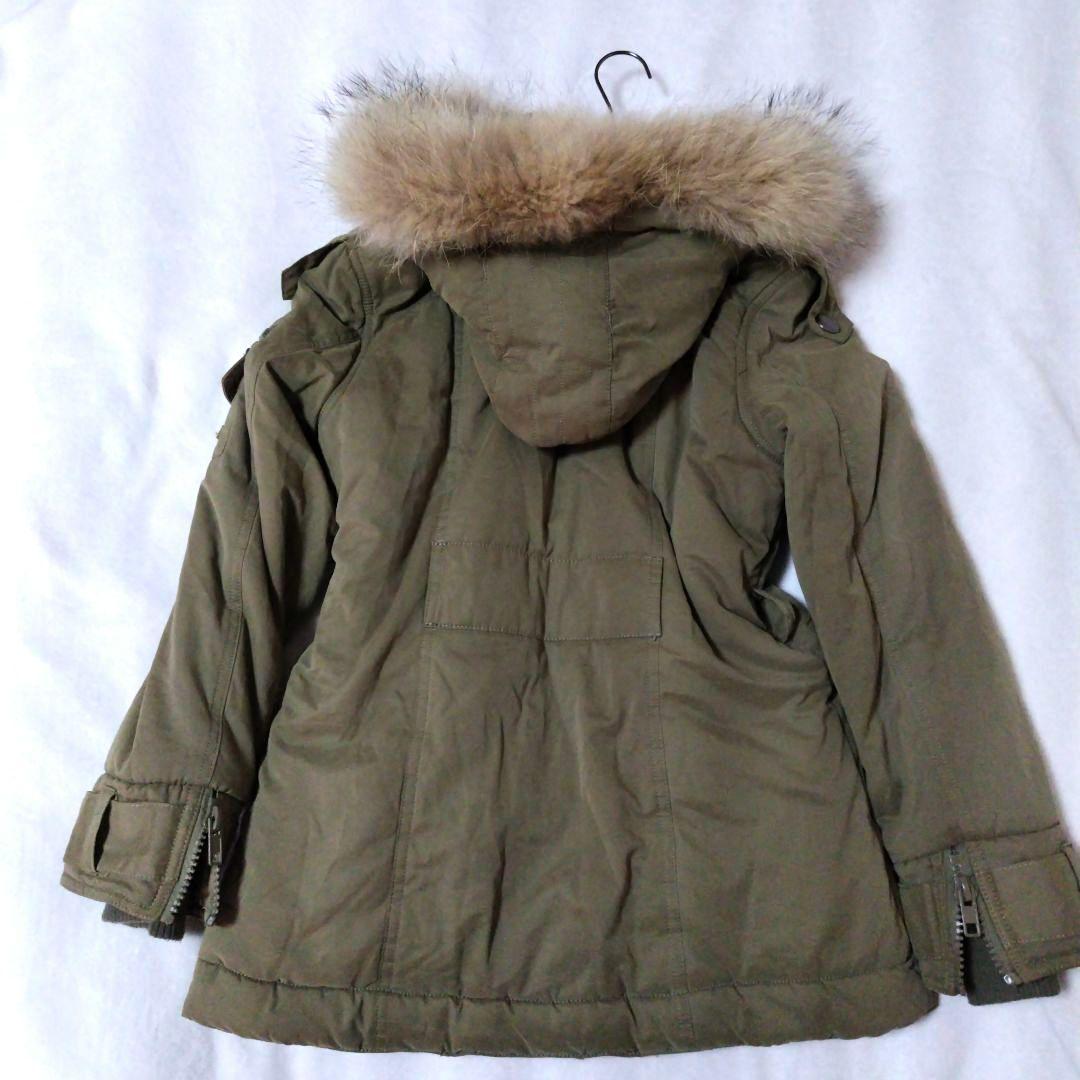 デュレル モッズコート リアルファー ミリタリー 平成ギャル グランジ