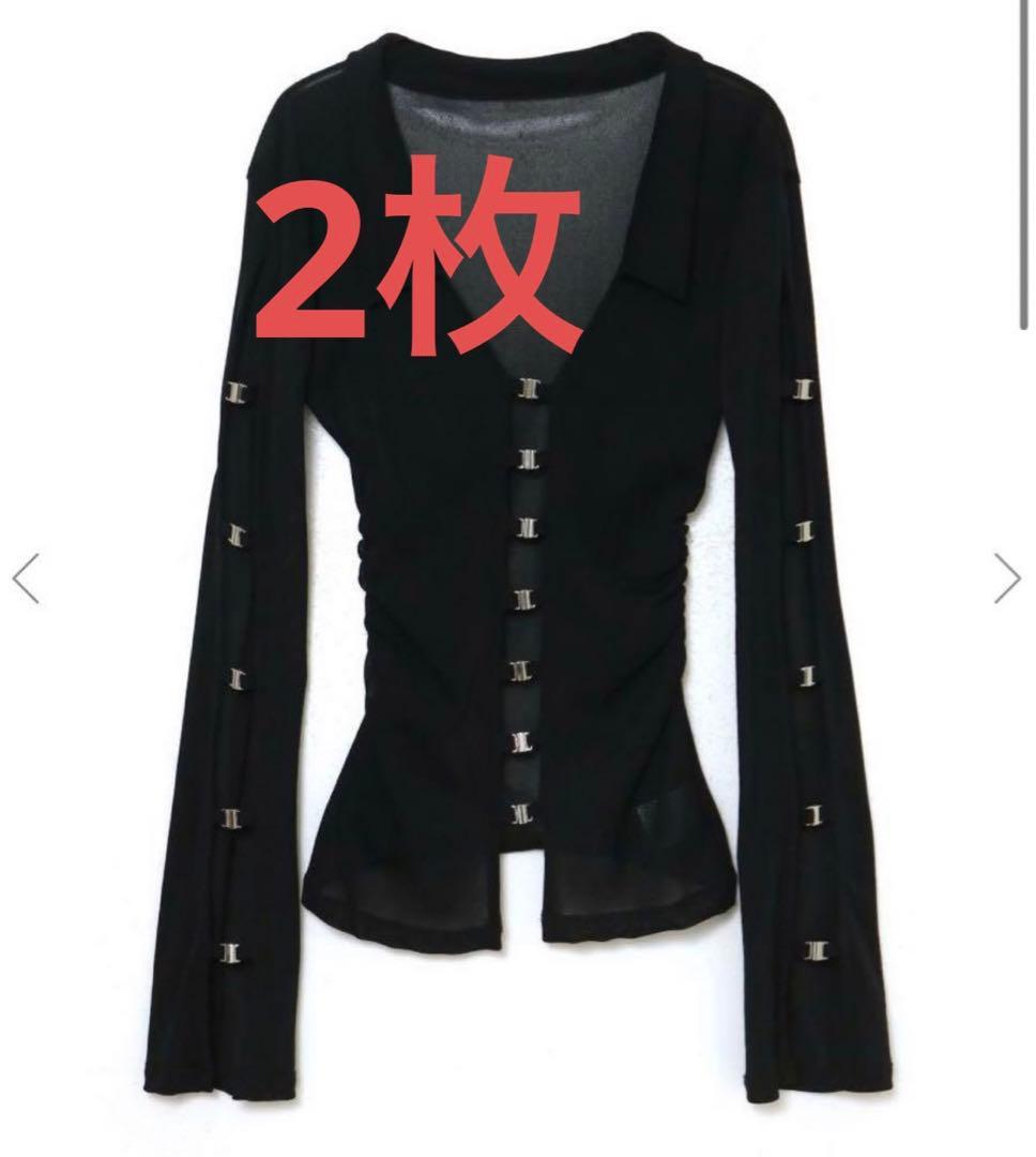 meltthelady sheer hook tops black bk