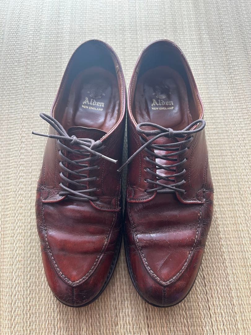 オールデン Alden Vチップ US10B 約27cm