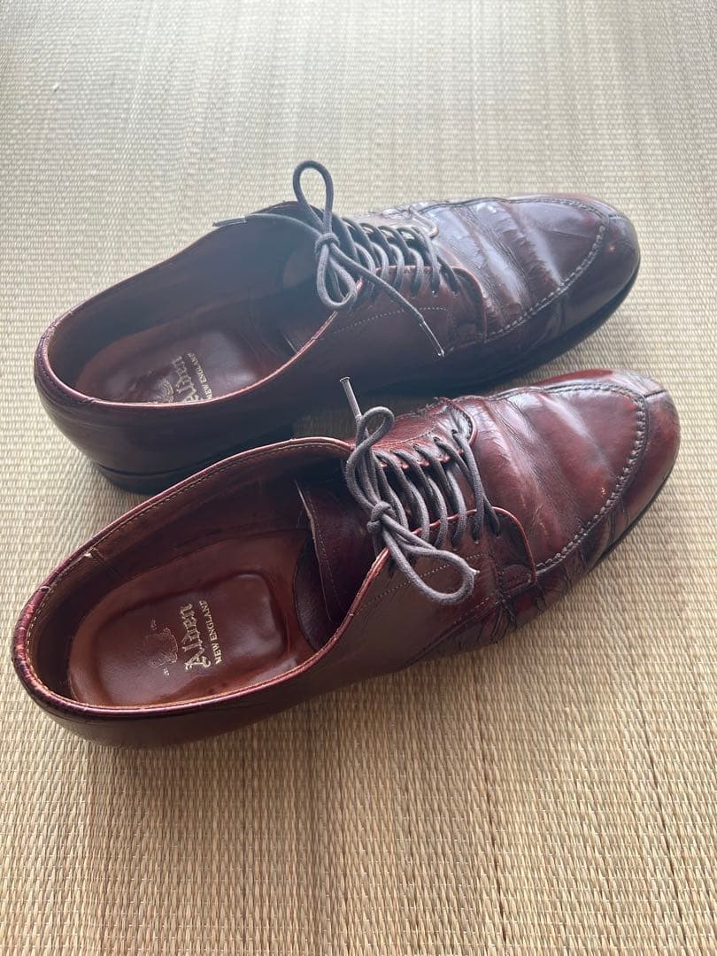 オールデン Alden Vチップ US10B 約27cm